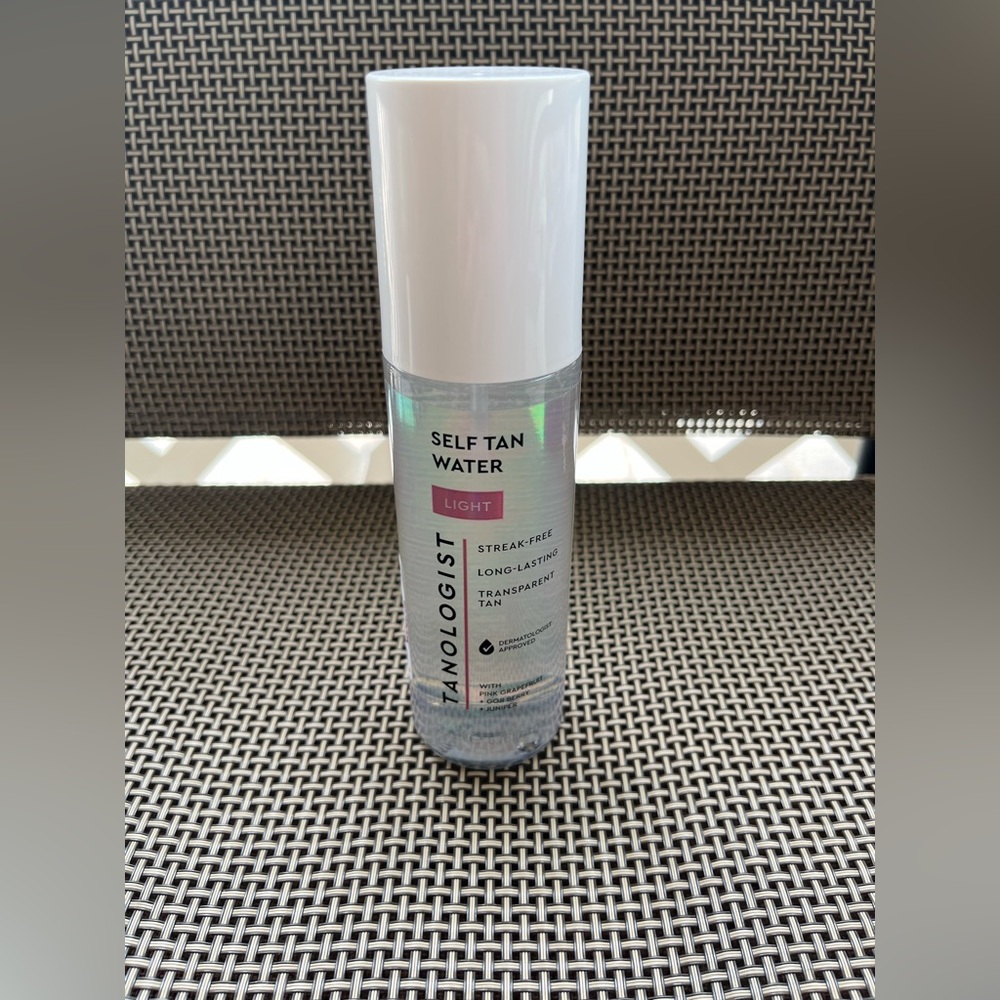 BRAND NEW~Tanologist Self Tan Water - Light | Clear Liquid Bottle